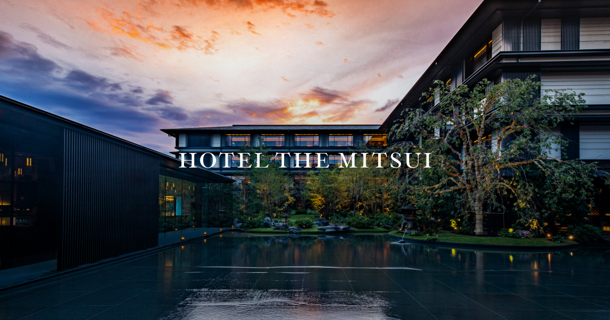 HOTEL THE MITSUI KYOTO Luxury Collection garden onsen ceremony space — photo 2